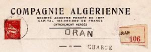 Oran enveloppes pub 1143